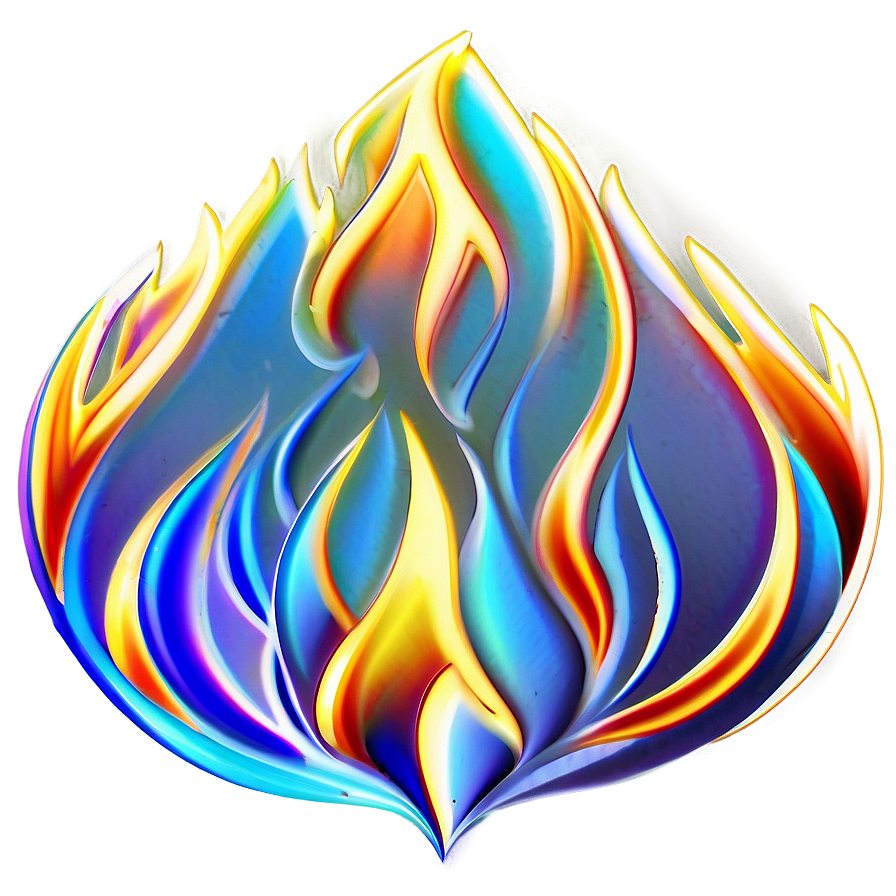 Flame Heart Png 05042024 PNG