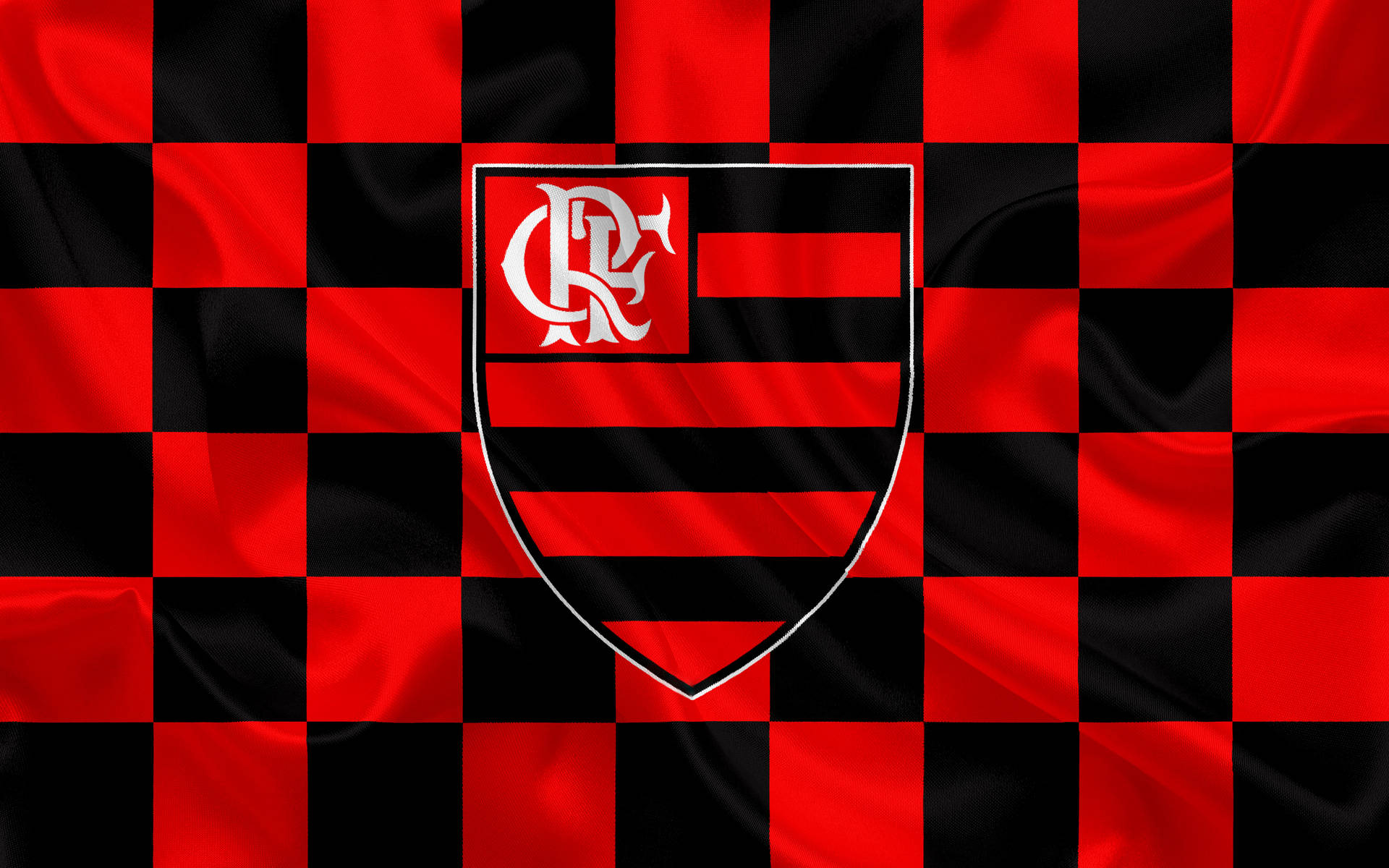 Flamengo Fc Emblem Checkered