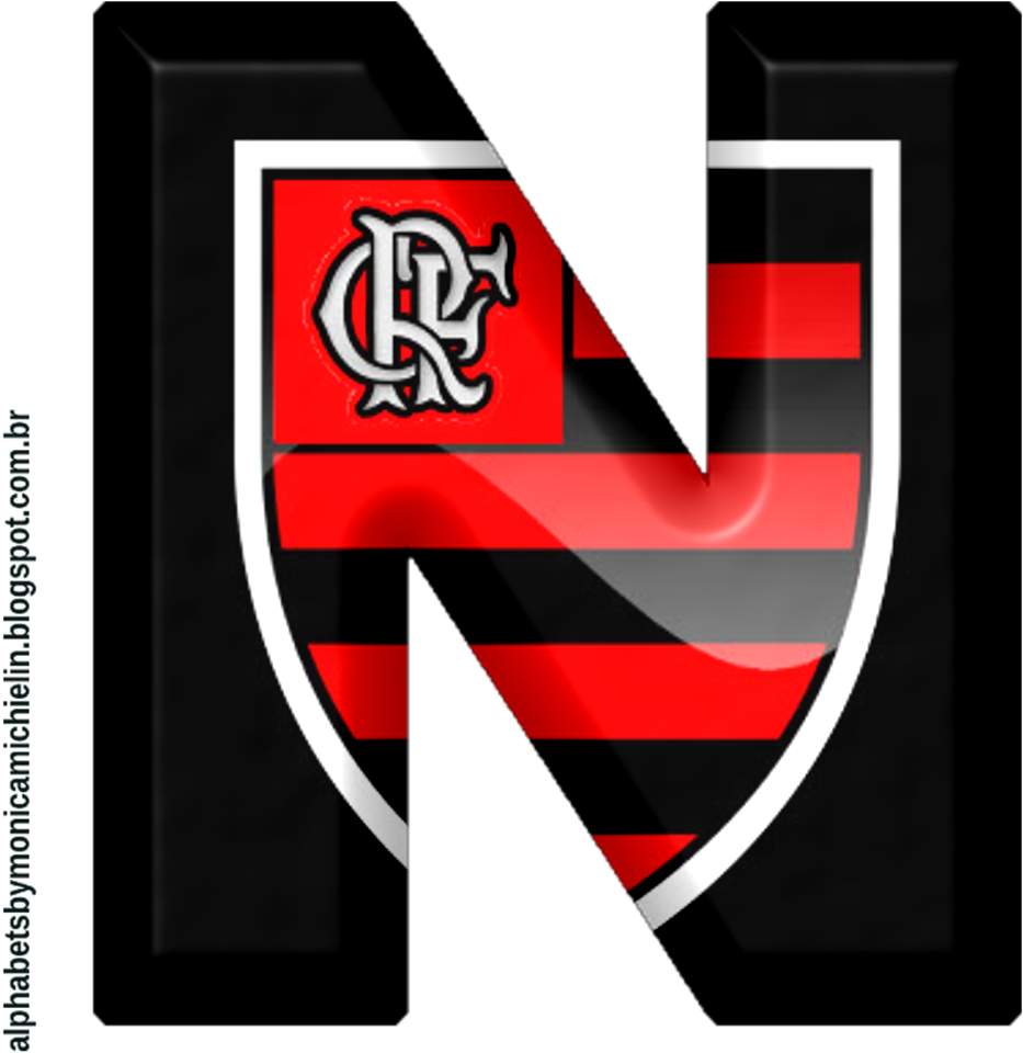 Flamengo Logo Letter N PNG