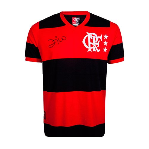 Flamengo Signed Football Jersey PNG