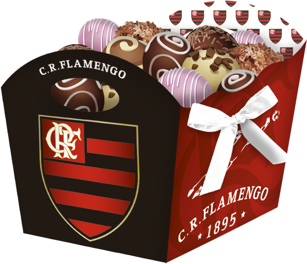 Flamengo Themed Chocolate Gift Box PNG