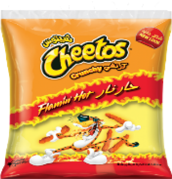 Flamin Hot Cheetos Package Arabic PNG
