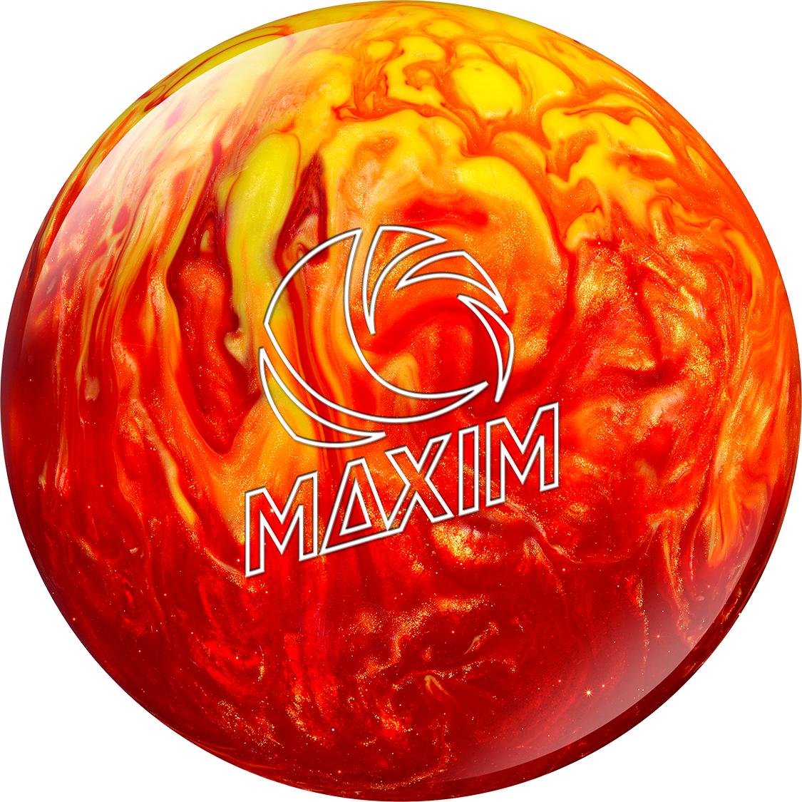 Flaming Bowling Ball Maxim PNG