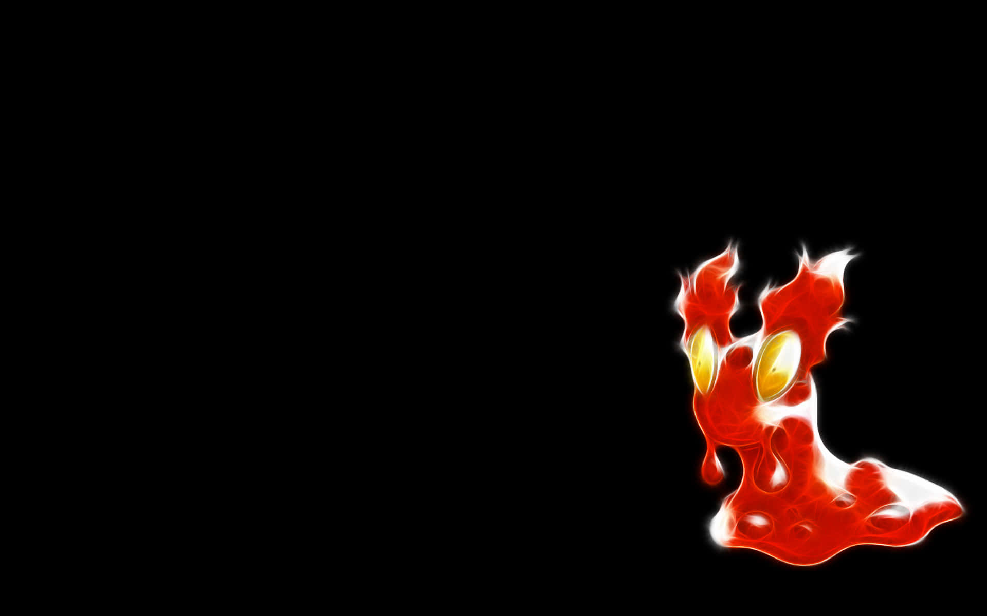 Flaming Magmar Artwork Wallpaper