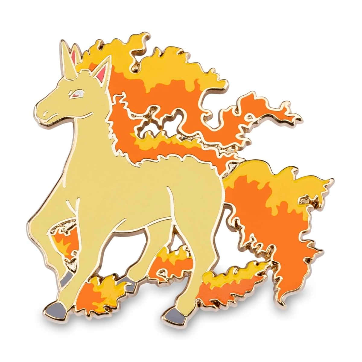 Flaming Rapidash Enamel Pin Wallpaper