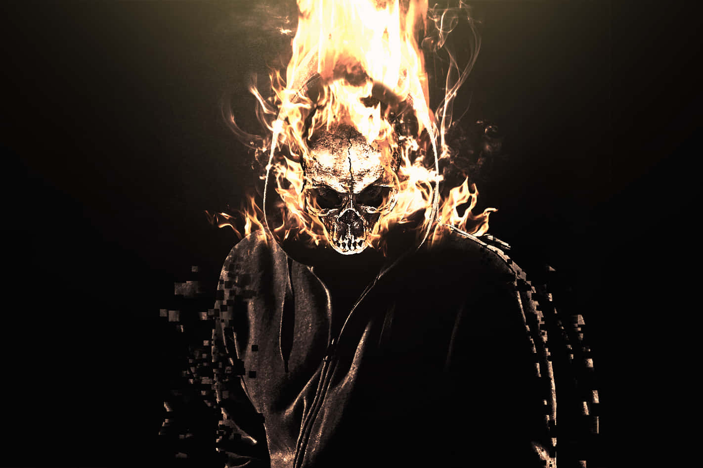 Fire flaming skull Wallpapers Download  MobCup