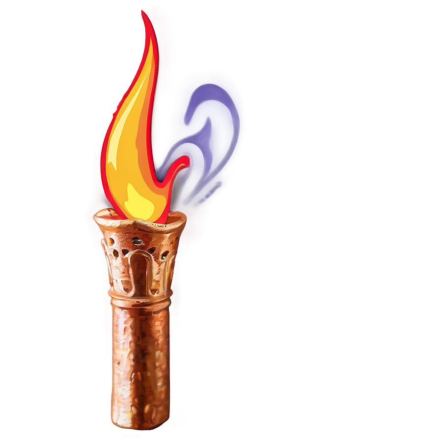 Flaming Torch Png A PNG