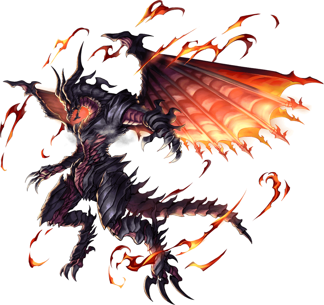 Flaming_ Dragon_ Demon_ Art PNG