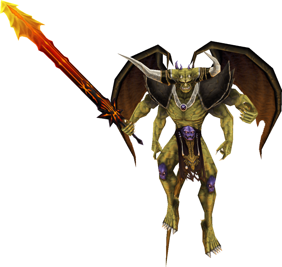 Flaming_ Sword_ Demon PNG