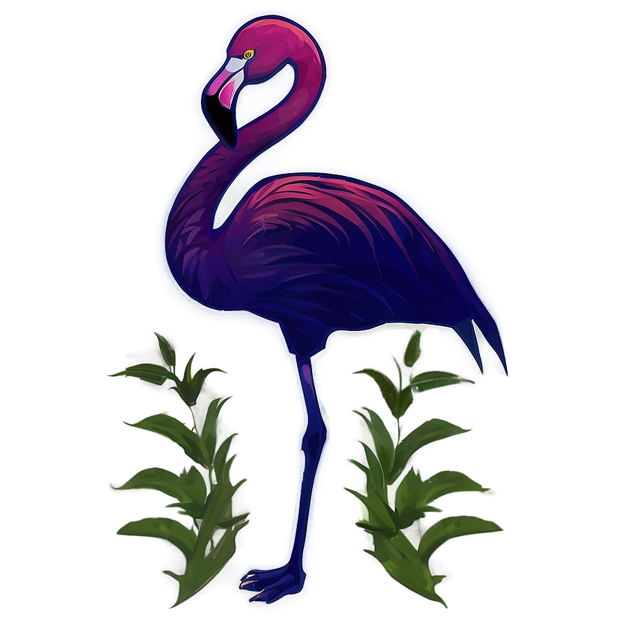 Flamingo Silhouette Sunset Png Xoy PNG