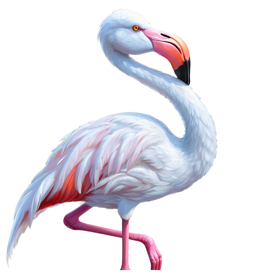 Flamingo Winter Wonderland Png 05062024 PNG