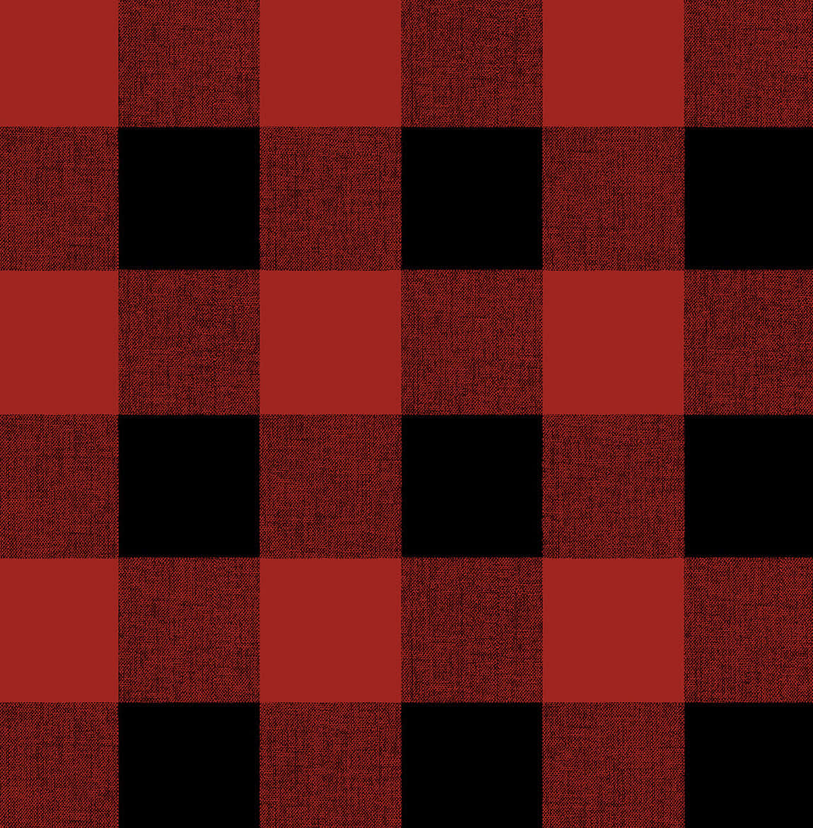 a red and black buffalo plaid fabric