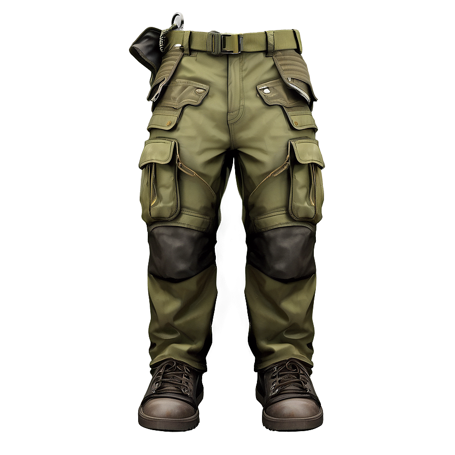 Flap Pocket Cargo Pants Png 06132024 PNG