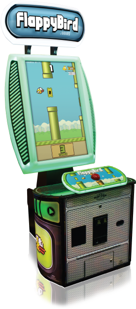 Flappy Bird Arcade Machine PNG