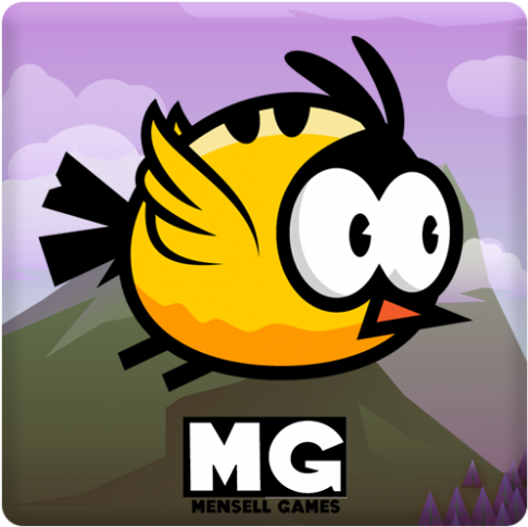 Flappy Bird Icon Mensell Games PNG