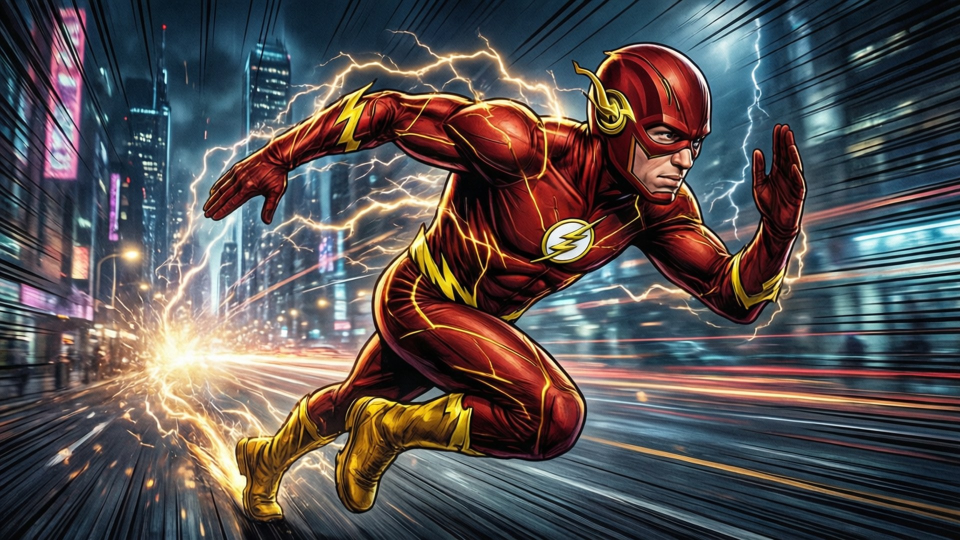 Flash City Run Sfondi