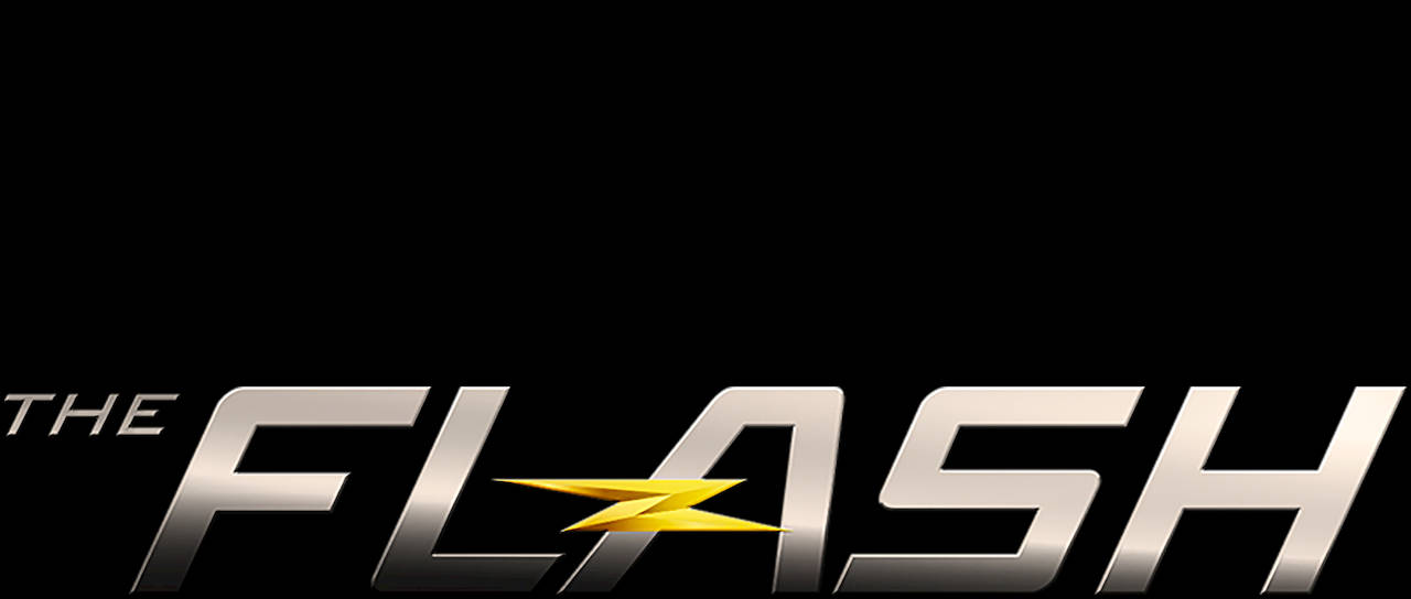Flash Logo With Fast Lightning Symbol Background