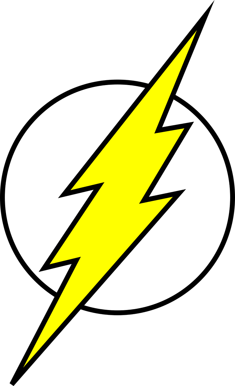 Flash Symbol Iconic Logo PNG