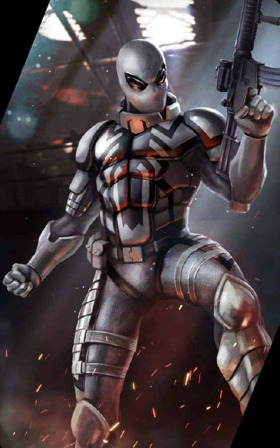 Flash Thompson in Action Wallpaper
