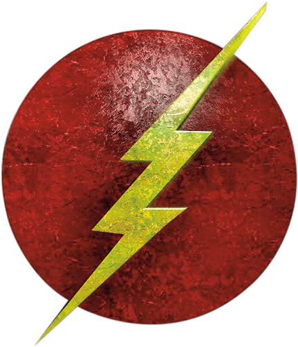 Flash_ Symbol_ Red_ Background.png PNG