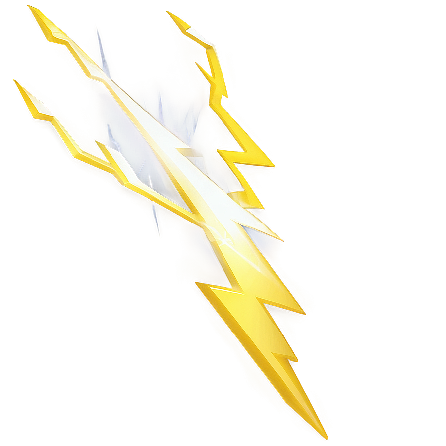 Flashing Yellow Lightning Bolt Png 24 PNG