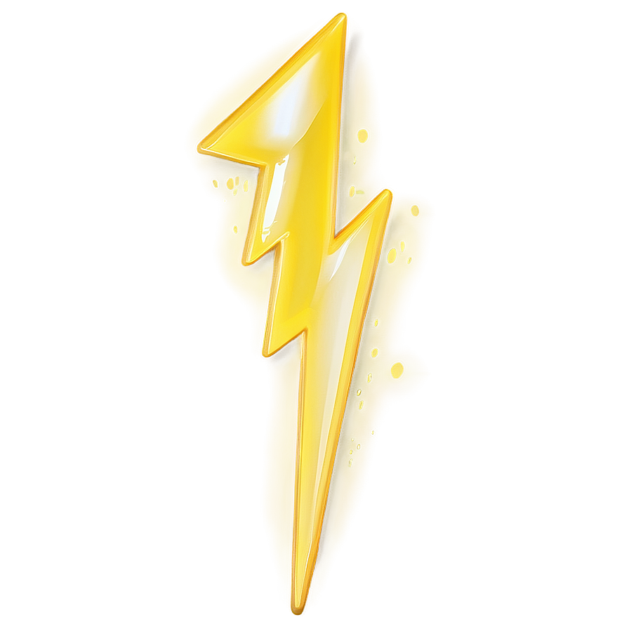 Flashing Yellow Lightning Bolt Png Vtm PNG