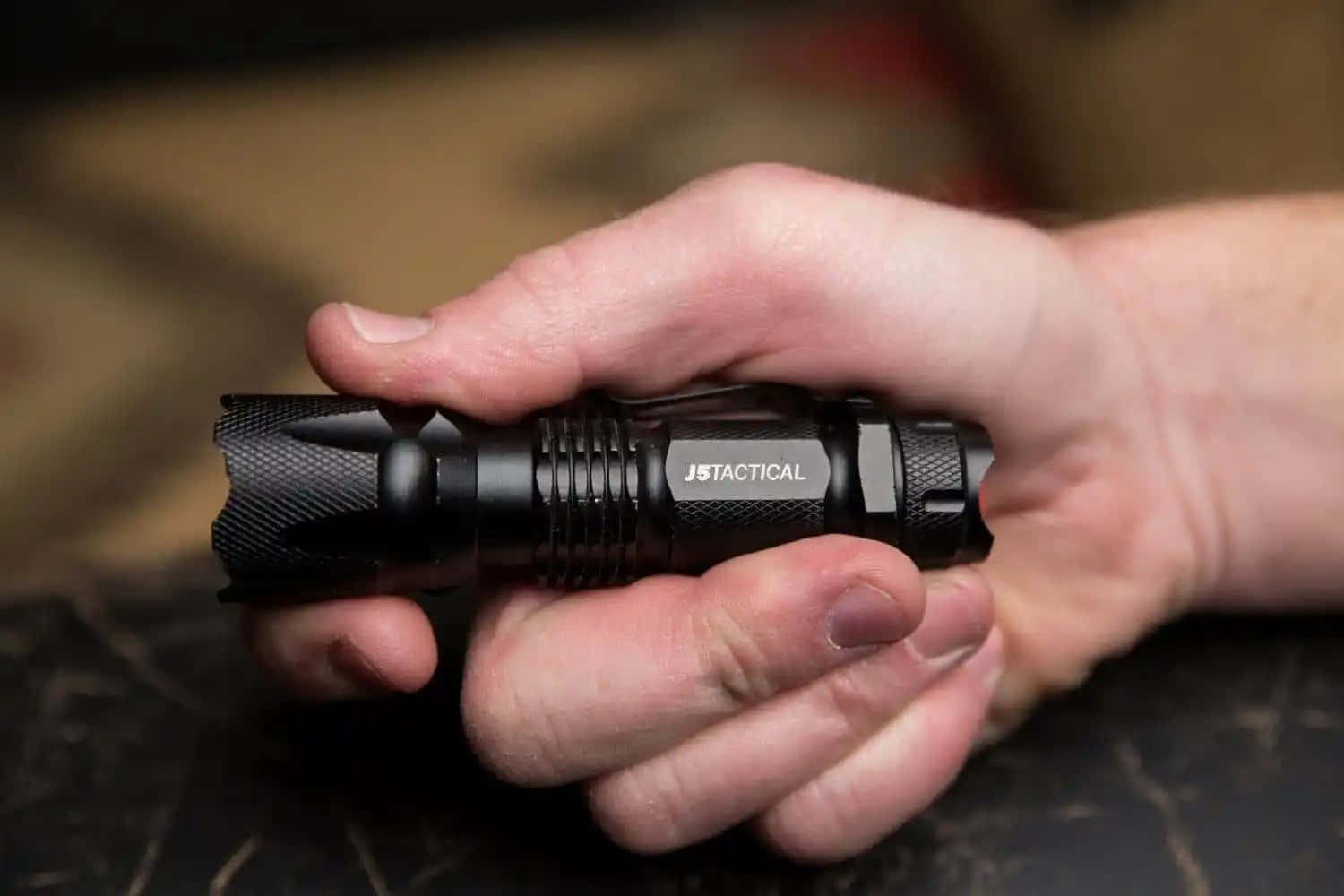 Illuminate your environment with a trusty flashlight!