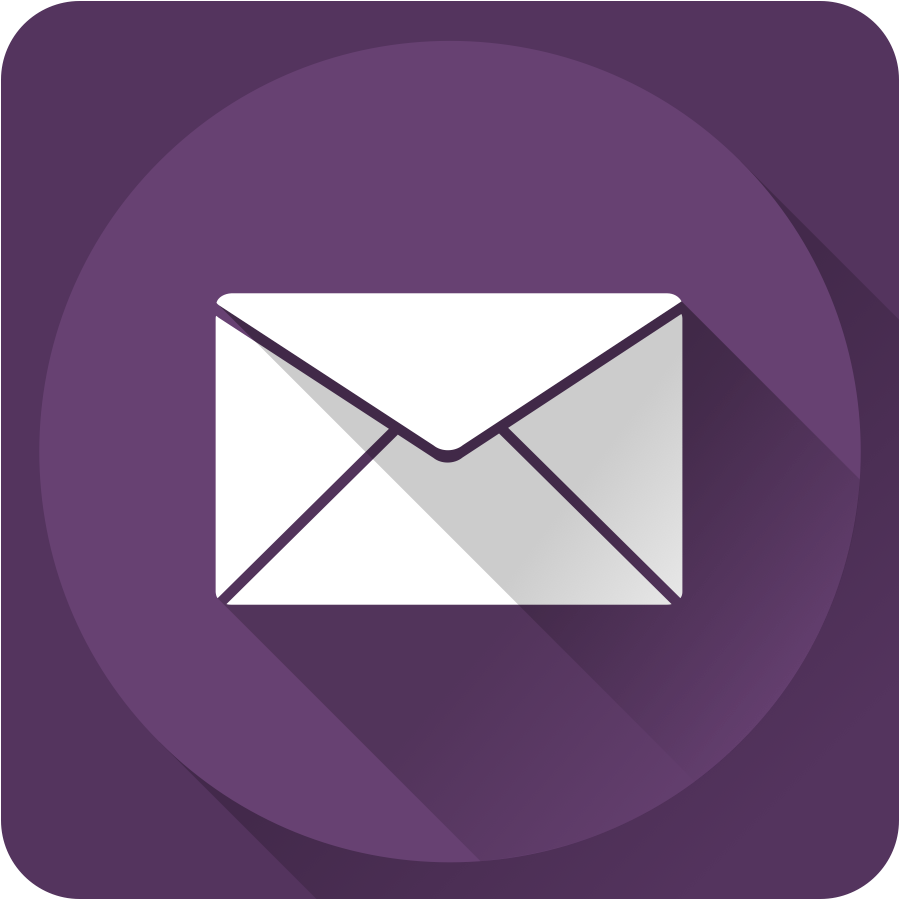 Flat Design Email Icon PNG