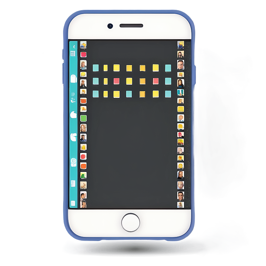 Flat Design Mobile Phone Png 95 PNG