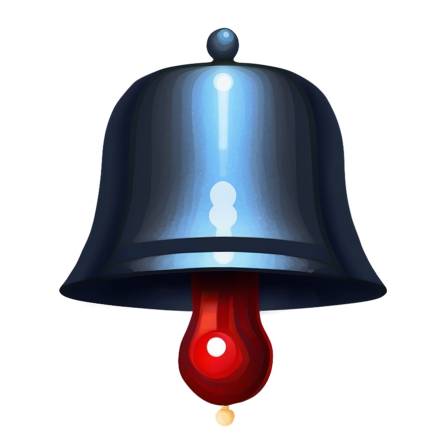 Flat Design Notification Bell Png 4 PNG