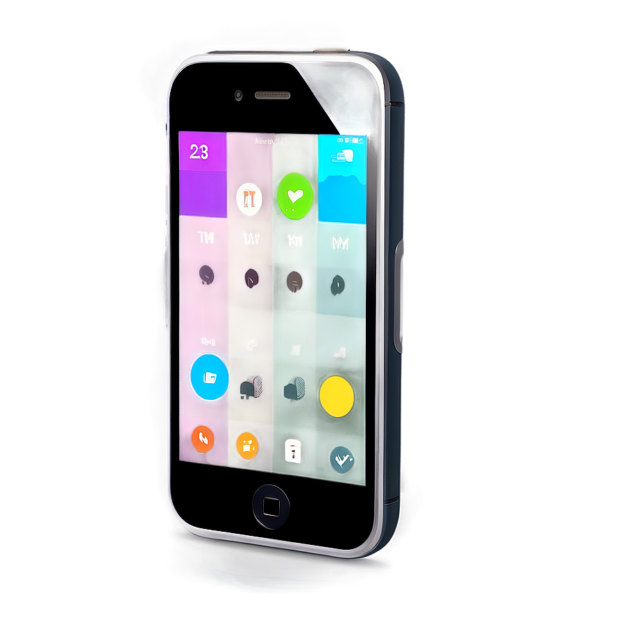 Flat Design Phone Mockup Png 5 PNG