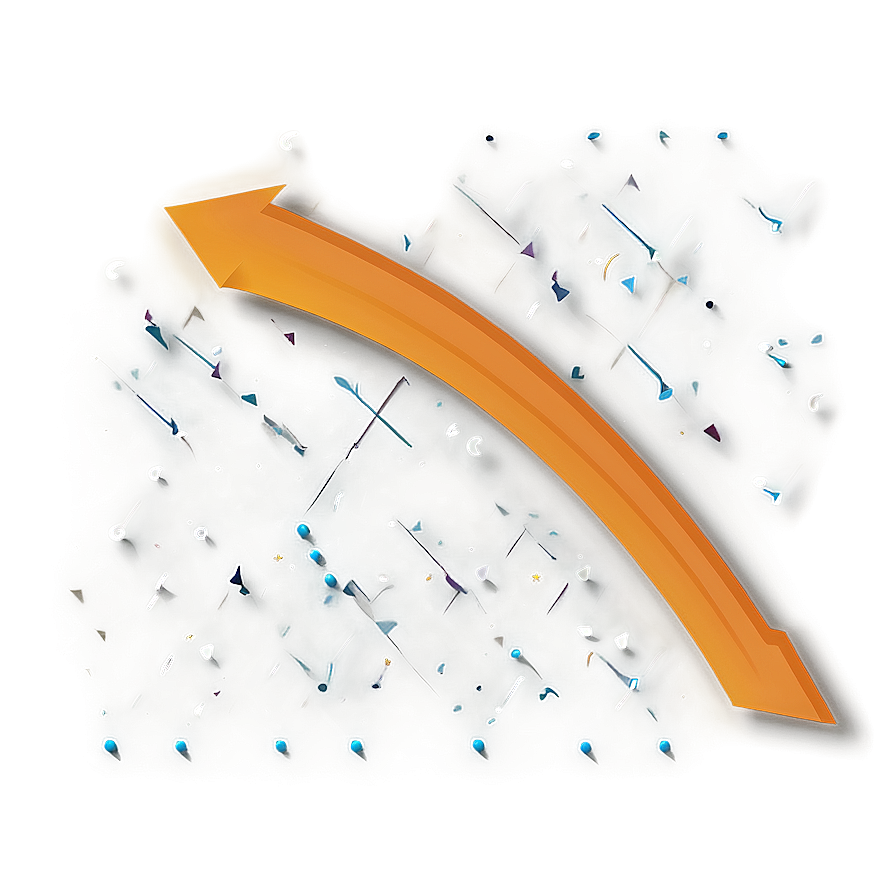 Flat Orange Arrow Png Bbr59 PNG