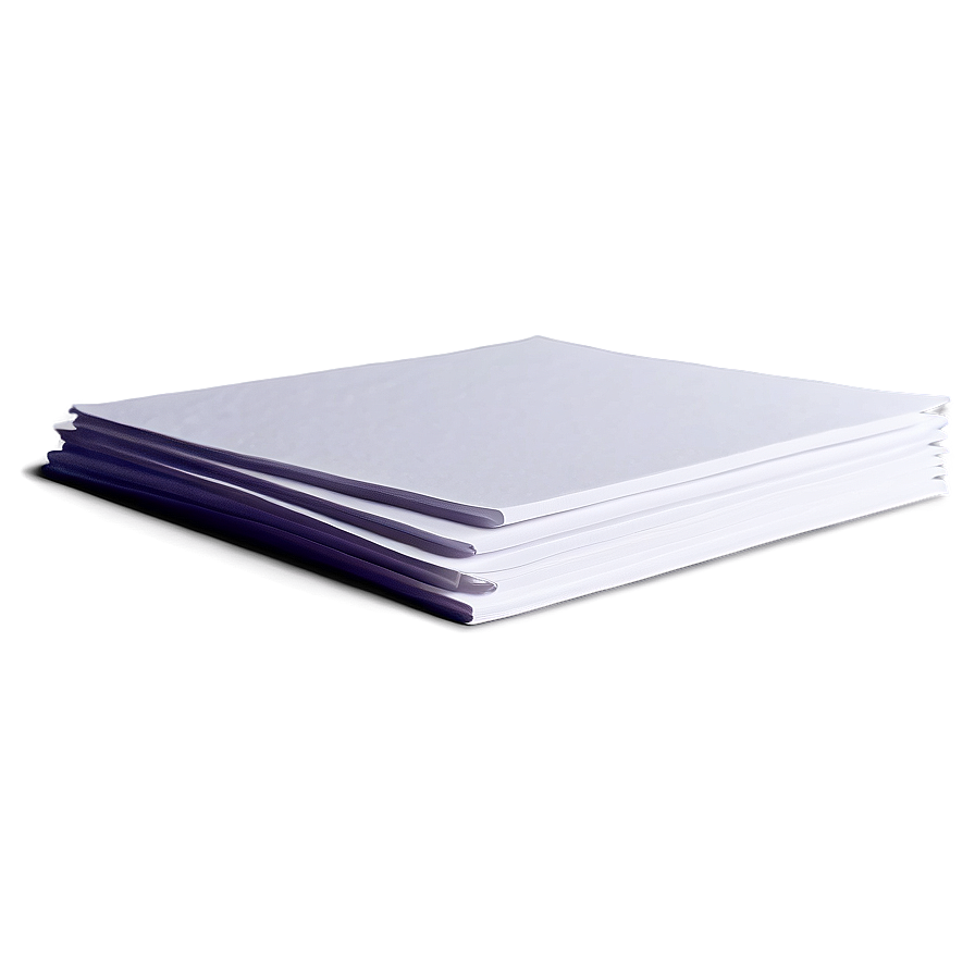 Flat Paper Stack Png Rlm PNG