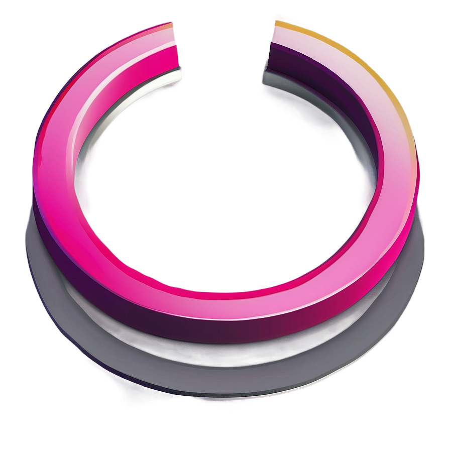 Flat Pink Circle Logo Png Kqv7 PNG