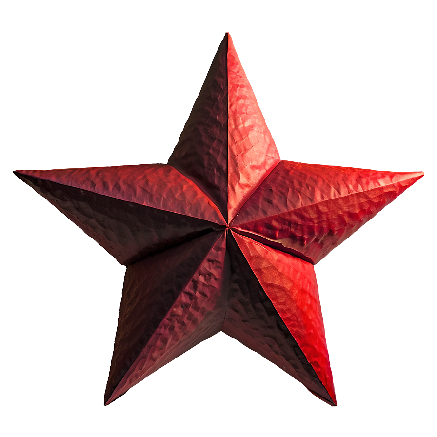 Flat Red Star Png 10 PNG