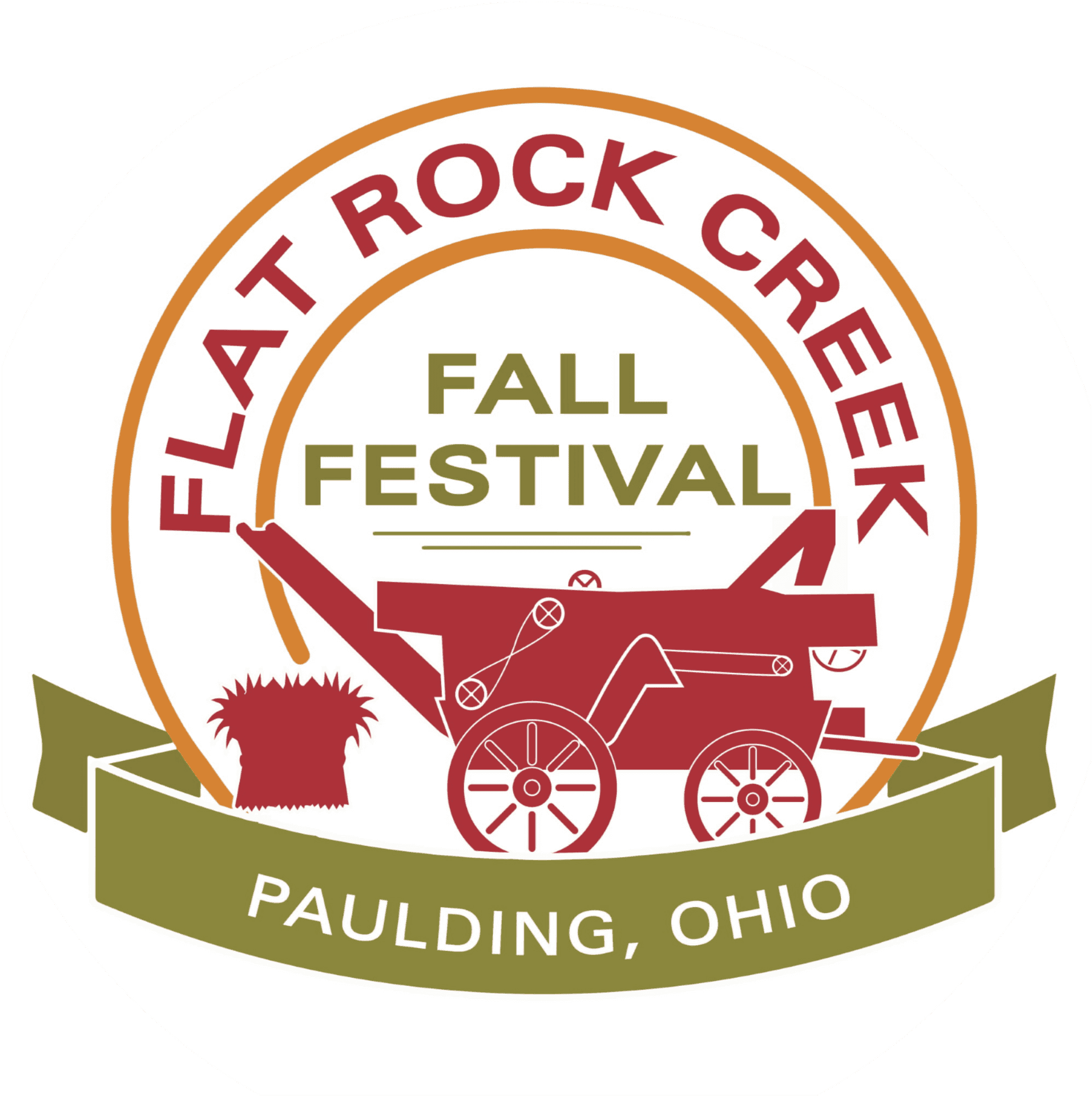 Flat Rock Creek Fall Festival Logo PNG
