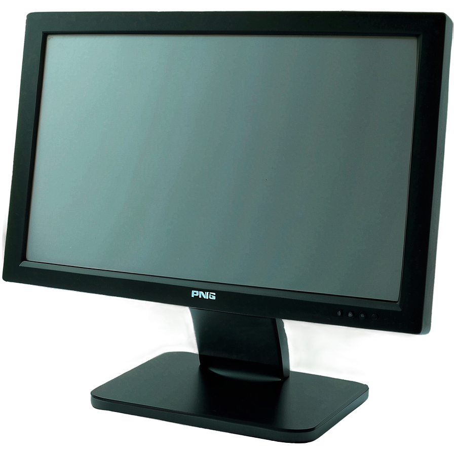 Flat Screen Computer Display Png 06122024 PNG