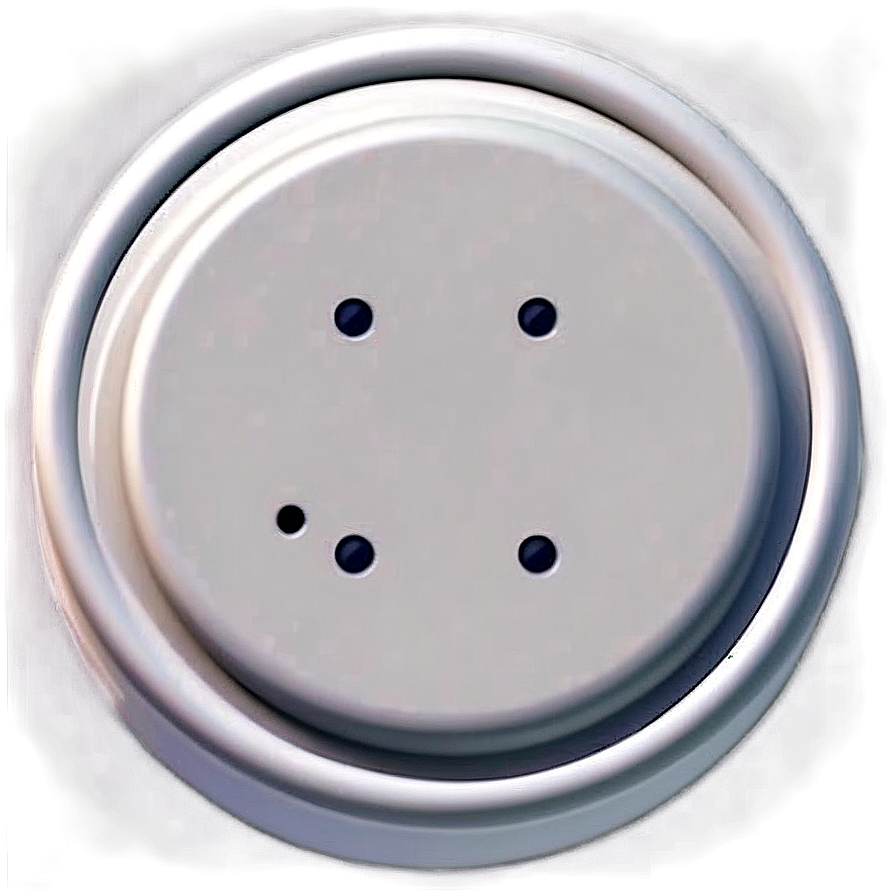 Flat Style White Button Png 19 PNG