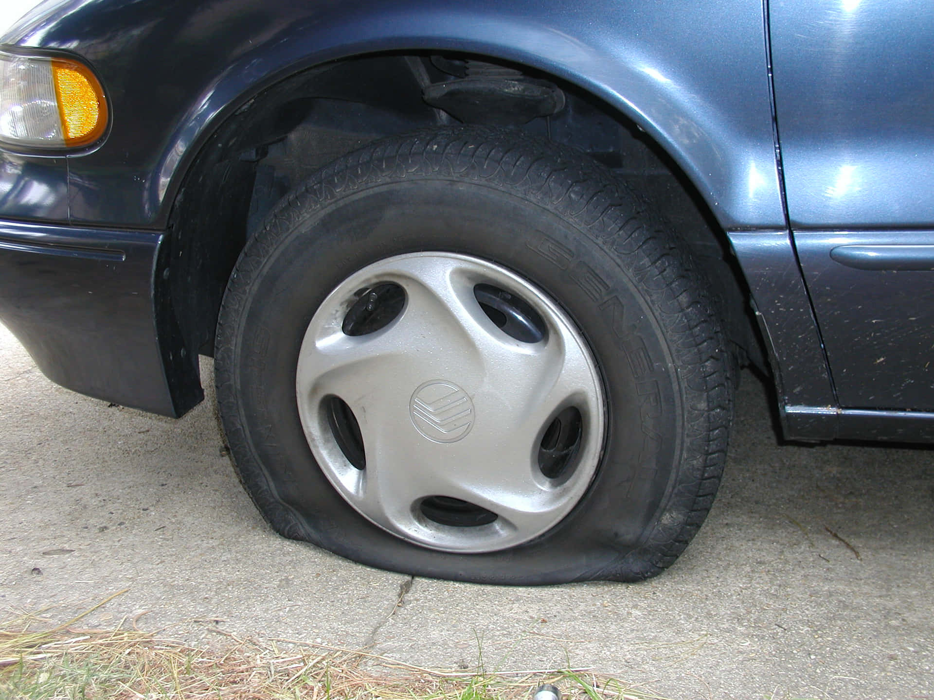 Getting a flat tire can ruin your day