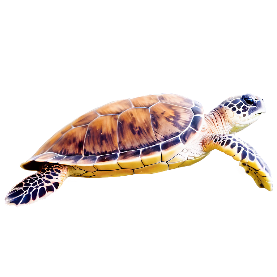 Flatback Sea Turtle Png 06242024 PNG