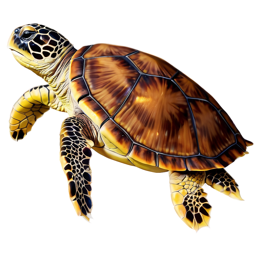 Flatback Sea Turtle Png Eco PNG