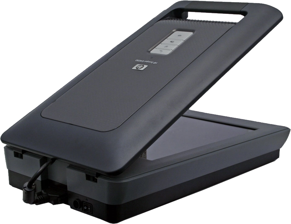 Flatbed Scanner Black Device PNG