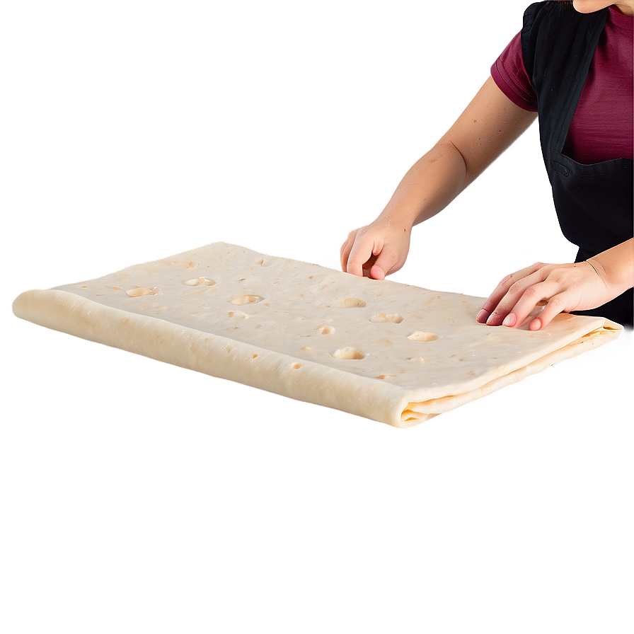 Flatbread Dough Rolling Png 45 PNG