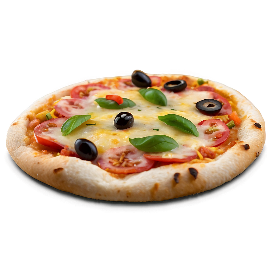 Flatbread Pizza Png 05232024 PNG