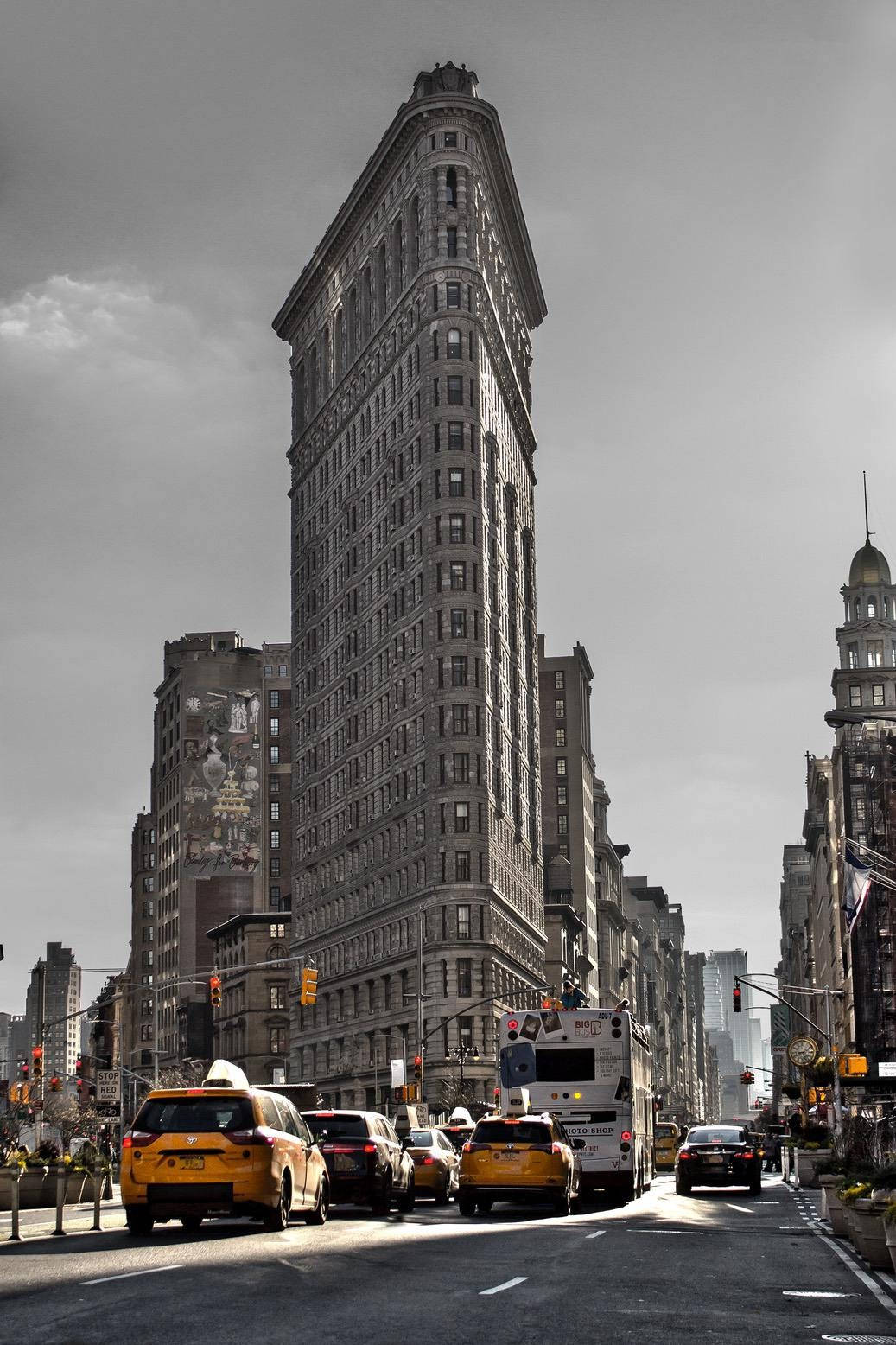 Flatiron Building In New York Wallpaper