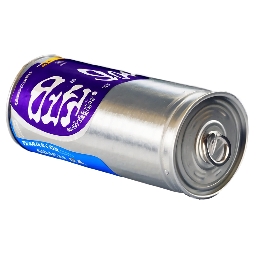 Flattened Aluminum Can Png 06252024 PNG