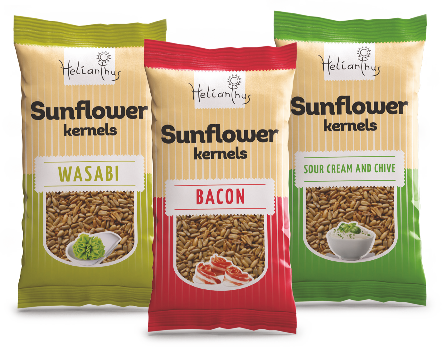 Flavored Sunflower Kernels Packaging PNG