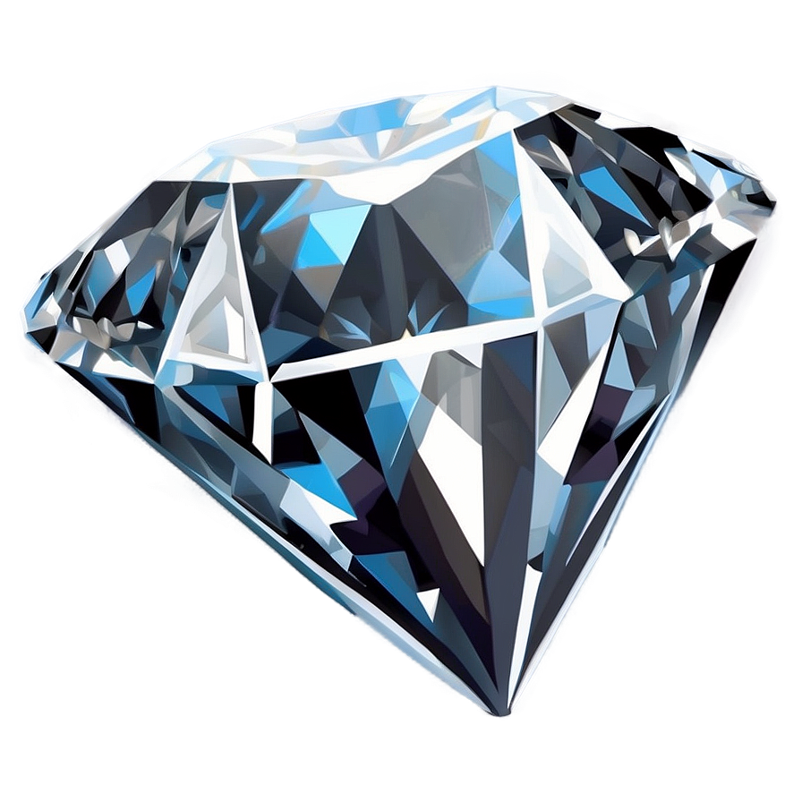 Flawless Diamond Illustration Png 27 PNG