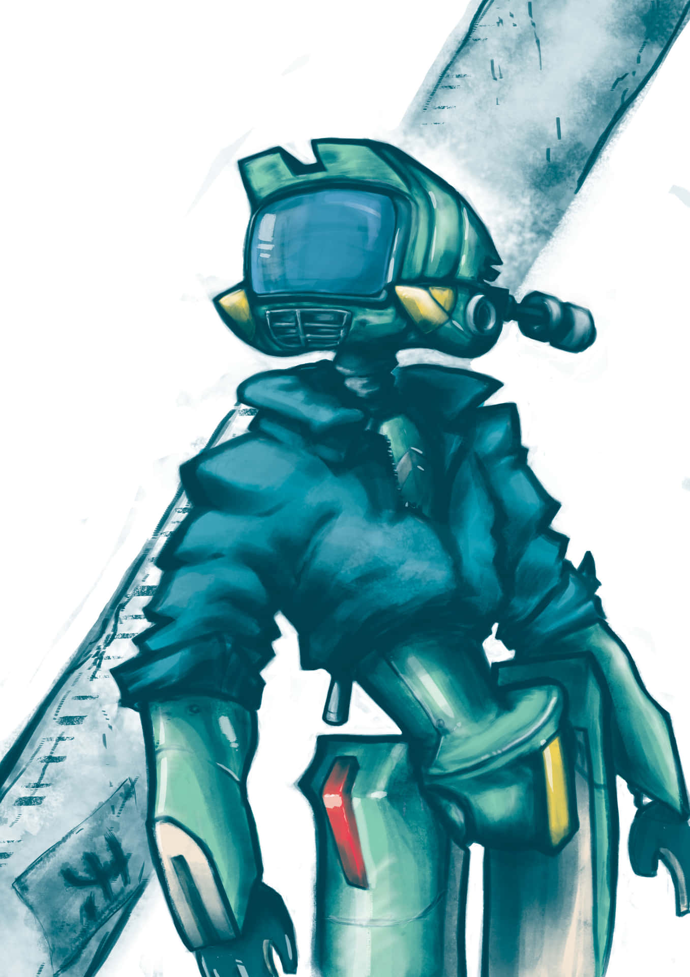 Canti - The Enigmatic Robot from FLCL Wallpaper