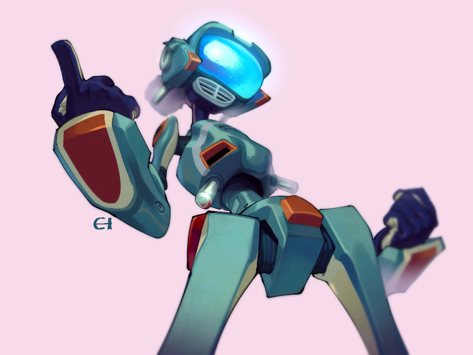 Canti - The Mysterious Robot from FLCL Wallpaper